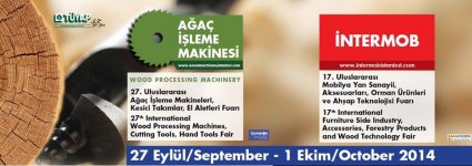 Ağaç İşleme Makinası Fuarındayız.