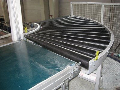 Rulolu Dönüş Konveyörü