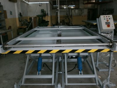 Zincir Tahrikli Palet Taşıma Lift Konveyörü